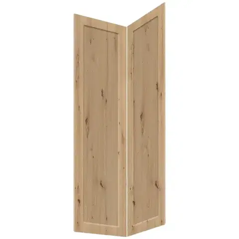 Kuchynské skrinky Čelo skrinky Luxeo F15-G60N2(100) rám dub