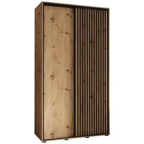 Šatníkové skrine Skriňa Lanko 1-140 (45) artisan