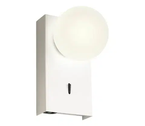 Svietidlá Redo 01-4656 - LED nástenné svietidlo NORMA LED/5W/230V CRI 90 USB biela 01-4656