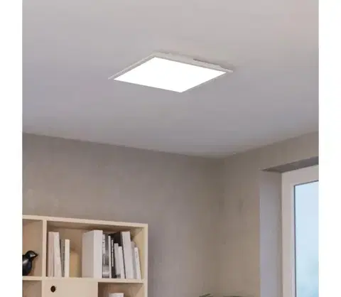 Svietidlá Eglo 901513 -LED RGBW stropné svietidlo MORADILLO-Z LED/19W/230V 40x40 cm biela 901513
