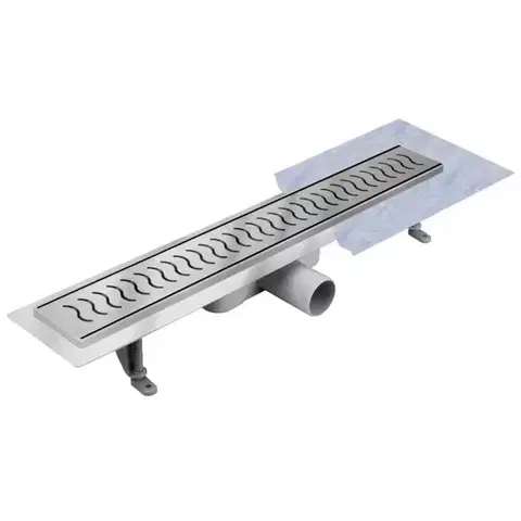 Sprchové kúty Odtokový žľab Fala Inox 700