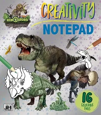 Pre deti a mládež - ostatné Blok na vyfarbenie Dinosaury