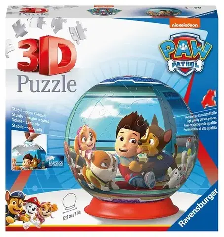 Limitovaná edícia Ravensburger Puzzle-Ball Labková patrola 72 Ravensburger