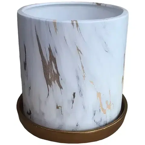 Záhrada Kvetináč YS44149xL ceramic Water Transfer Effect 18x18