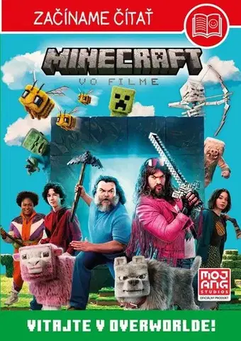 Pre deti a mládež - ostatné Minecraft vo filme - Začíname čítať - Kolektív autorov,Jaroslav Brožina