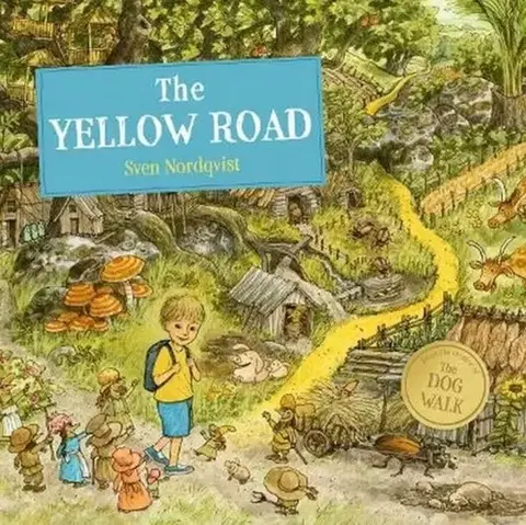 Leporelá, krabičky, puzzle knihy The Yellow Road - Sven Nordqvist