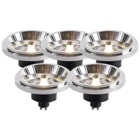 LED osvetlenie Sada 5 LED žiaroviek GU10 AR111 11W 820lm 3000K