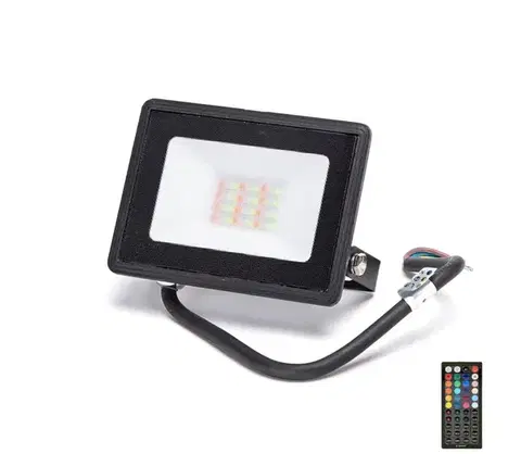 LED osvetlenie  B.V.  - LED RGBW reflektor LED/20W/230V IP65 + diaľkové ovládanie B10202J85