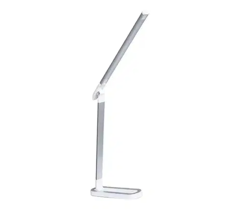 Lampy  LED Stmievateľná dotyková stolná lampa MADERA LED/7W/230V biela 324955