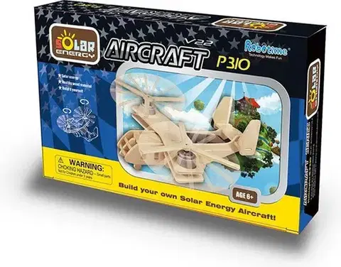 3D puzzle 3D Creative Solárne 3D puzzle Lietadlo V22