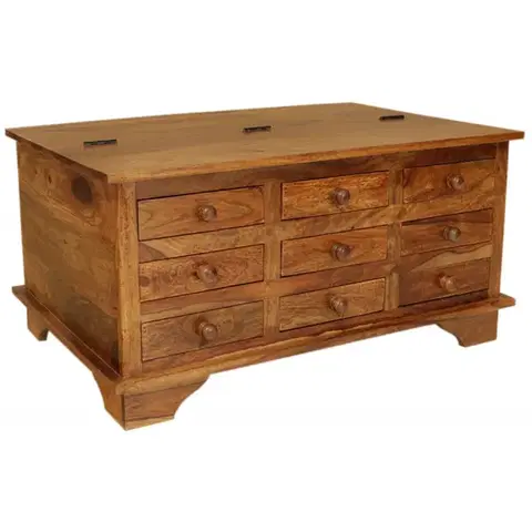 Truhlice Konferenčný stolík 90x45x60 indický masív palisander