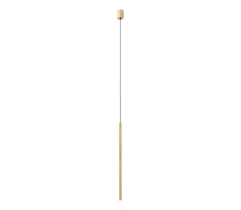 Svietidlá Redo 01-3860 - LED luster na lanku NIKOS LED/8W/230V CRI 90 pr. 6 cm zlatý 01-3860