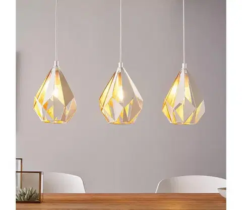 Svietidlá Eglo 43002 - Luster na lanku CARLTON 3xE27/60W/230V 43002