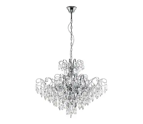 Svietidlá Eglo 39524 - Luster na reťazi FENOULLET 9xE14/25W/230V 39524
