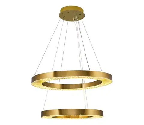 Svietidlá  LED luster na lankách JESI LED/140W/230V 3000K, priemer 100 cm, bronzový 701CHD1384