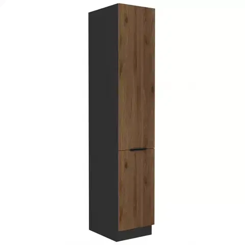 Kuchynské skrinky stojace Kuchynská skrinka Monza orech okapi 40dk-210 2f