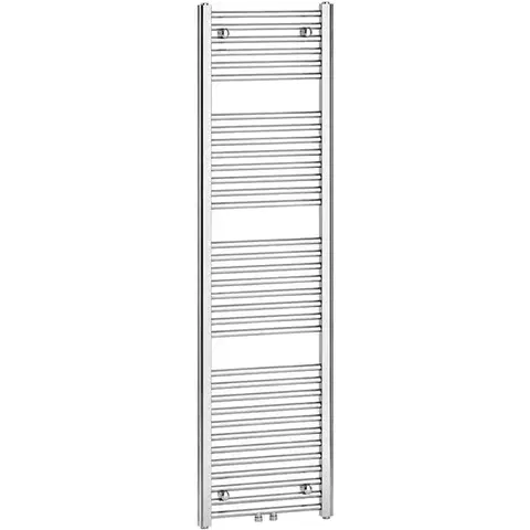 Radiátory do kúpeľne CERANO - Kúpeľňový radiátor Benito - stredové pripojenie 50mm/bočné - 555 W - chróm - 1700x450 mm CER-714676