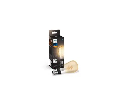 LED osvetlenie LED Stmievateľná žiarovka Philips Hue WHITE FILAMENT ST64 E27/7W/230V 2100K 8719514342989