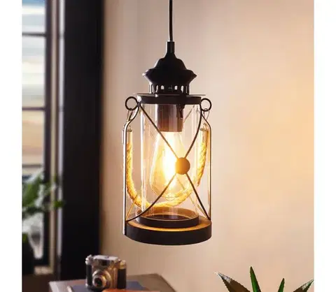 Svietidlá Eglo 49213 - Luster VINTAGE 1xE27/60W/230V 49213