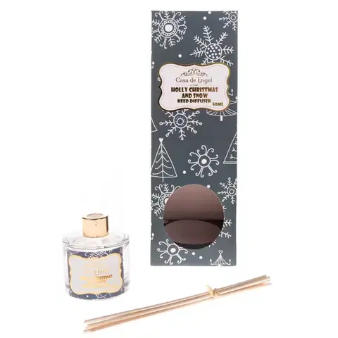 Arómaterapia Vonný difuzér Vianoce a sneh, 50 ml, 7,4 x 21,5 x 6,8 cm
