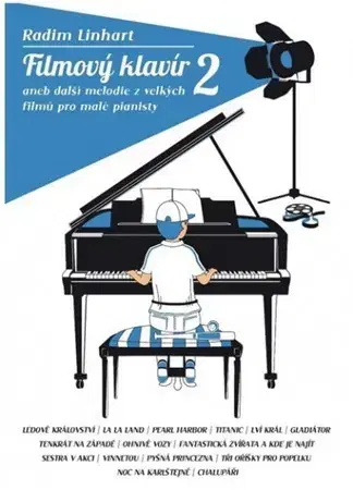 Hudba - noty, spevníky, príručky Filmový klavír 2 - Radim Linhart