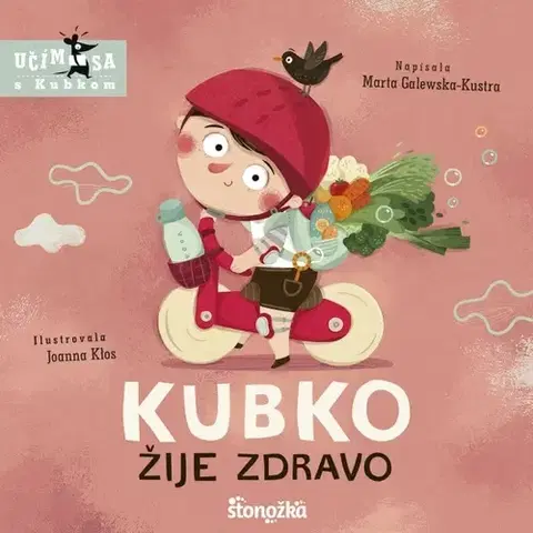 Leporelá, krabičky, puzzle knihy Kubko žije zdravo - Marta Galewska-Kustra,Joanna Klos,Ladislav Holiš