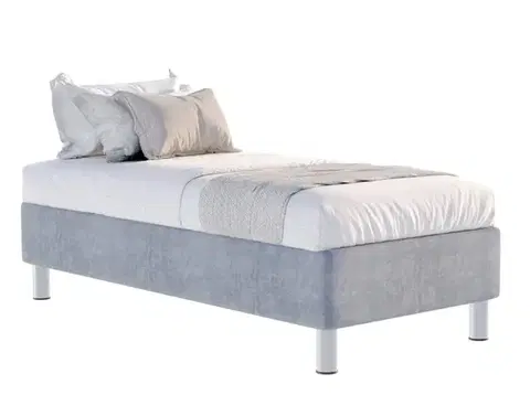 Postele FDM Hotelová posteľ HARMONY | sivá 90 x 200 cm