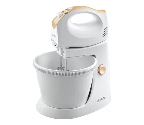 Predlžovacie káble Sencor - Ručný šľahač s otočnou misou 500W/230V biela 41010209