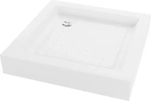 Vane MEXEN - Rio sprchová vanička štvorec 80x80, biela 45108080