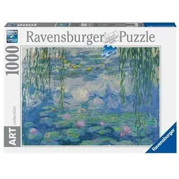 1000 dielikov Ravensburger Puzzle Claude Monet: Lekná 1000 Ravensburger