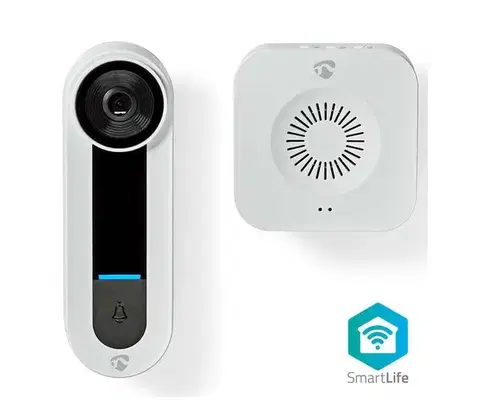 LED osvetlenie  WIFICDP40CWT - Bezdrôtový videozvonček so senzorom Full HD 1536p Wi-Fi IP65 WIFICDP40CWT