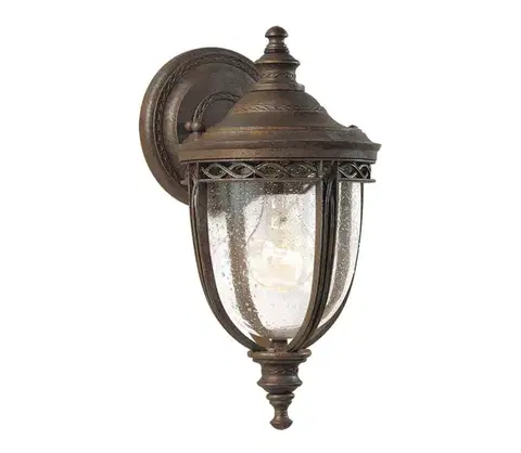 Svietidlá Elstead Feiss - Vonkajšie nástenné svietidlo ENGLISH BRIDLE 1xE27/60W/230V IP44 FE-EB2-S-BRB
