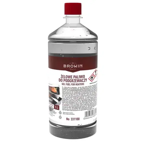 Záhradné grily Gélové palivo do ohrievačov – 1 l