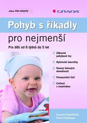 Výchova, cvičenie a hry s deťmi Pohyb s říkadly pro nejmenší - Petra Poláčková,Zuzana Pospíšilová