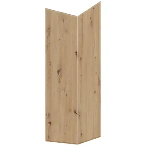 Kuchynské skrinky Čelo skrinky Luxeo F16-G60N2(100) tenký rám dub