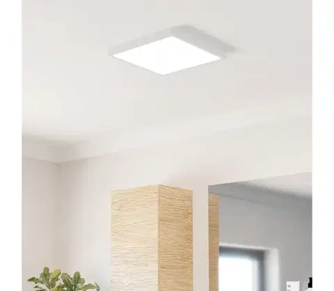 Svietidlá Eglo 901337 - LED kúpeľňové stropné svietidlo FUEVA LED/13W/230V 29x29 cm IP44 biele 901337