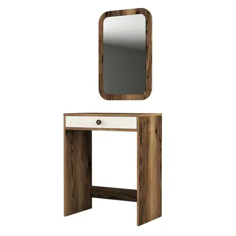 Konferenčné stolíky Kozmetický stolík Lizbon Mirror Cream