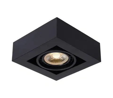 Svietidlá Lucide 09120/12/30 - LED Stmievateľné bodové svietidlo ZEFIX 1xGU10/12W/230V čierna 09120/12/30