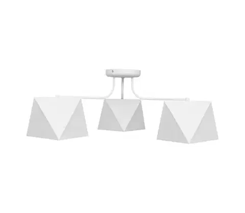 Svietidlá  Luster ADAMANT 3xE27/15W/230V biela P-0501/3 WT