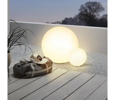 Záhradné lampy Eglo 98101 - Vonkajšia lampa MONTEROLO 1xE27/40W/230V IP65 ø300 98101