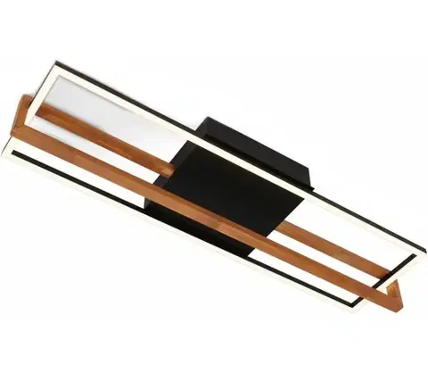 Svietidlá Briloner 3777-015 - LED stropné svietidlo FRAME LED/21W/230V 3000K čierne 3777-015