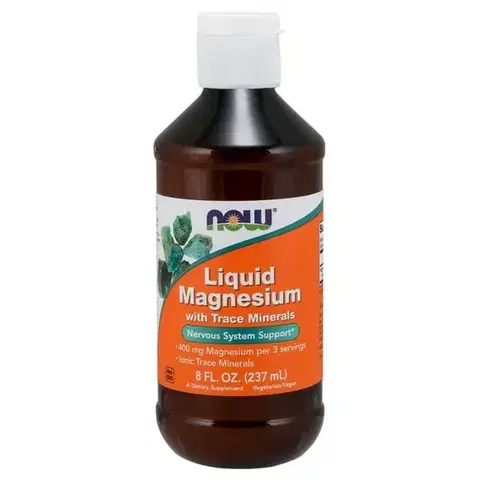 Magnézium NOW Foods Tekuté Magnézium