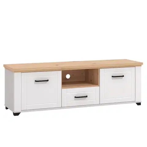 Všetky produkty TV stolík Valencia Artisan/Biela 11011385