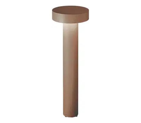 Záhradné lampy Ideal Lux - Vonkajšie svietidlo 4xG9/15W/230V 60 cm IP44 hnedé 316048