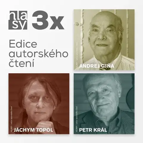 Humor a satira Hlasy, z. s. 3x HLASY: Giňa, Topol, Král