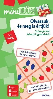 Príprava do školy, pracovné zošity Olvassuk és meg is értjük - MiniLÜK