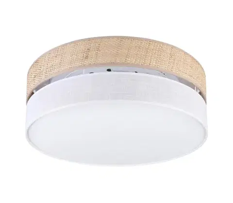 Svietidlá  LED stropné svietidlo SIRJA BOHO LED/36W/230V pr. 45 cm béžová/biela LM-2.295/LED36/BIAŁY