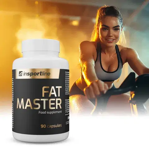 Spaľovače tukov Výživový doplnok inSPORTline Fat Master, 90 kapsúl