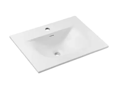Umývadlá ArtCom Keramické umývadlo SKY1 60 | biely mat 60 cm