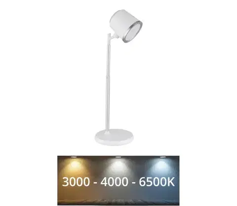 Lampy Globo 58454W - LED dotyková stmívatelná stolní lampa MEEYA LED/6W/3,7V biela 58454W